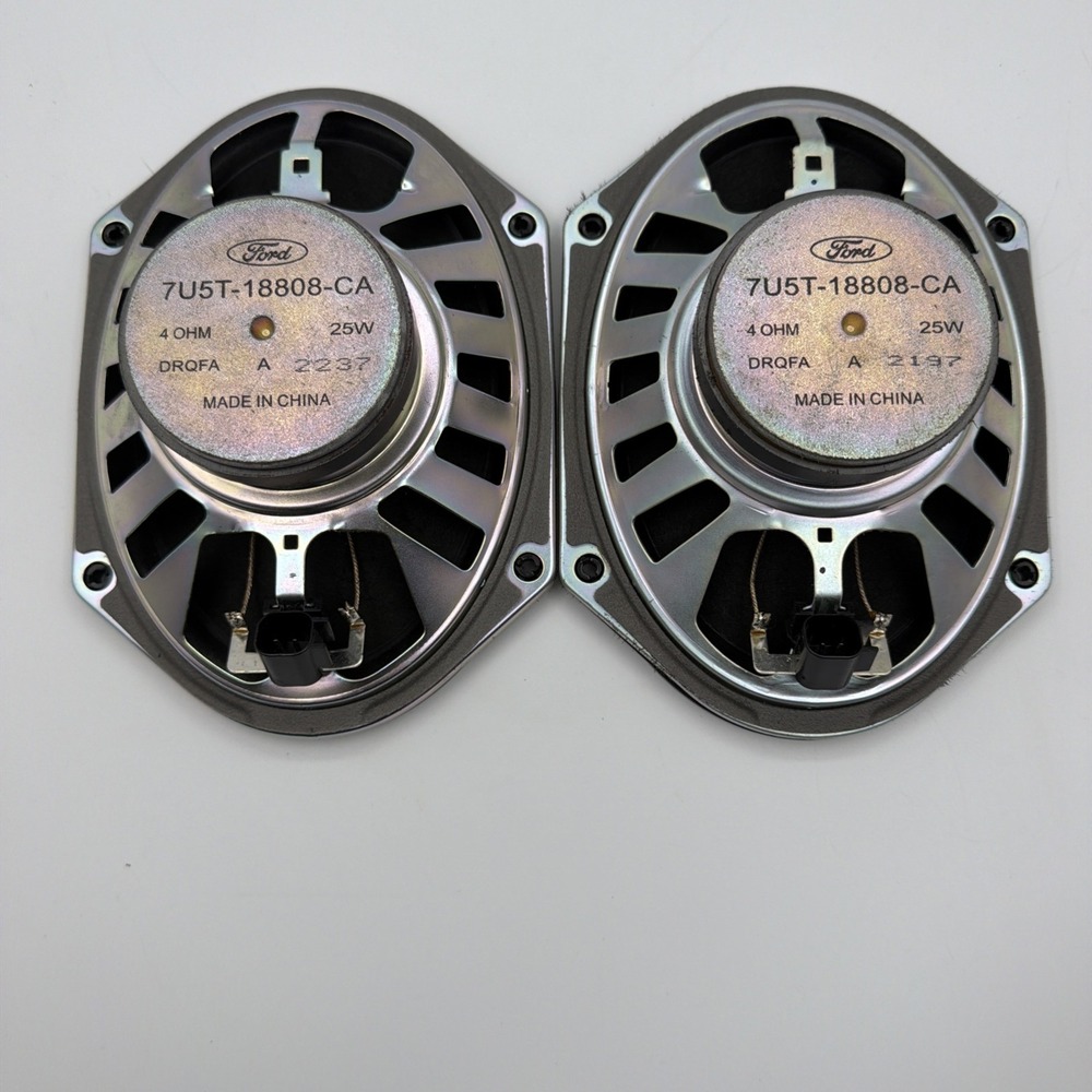 05-14 OEM Ford Mustang Explorer Fusion Door Speaker Pair 7U5T-18808-CA 6x8